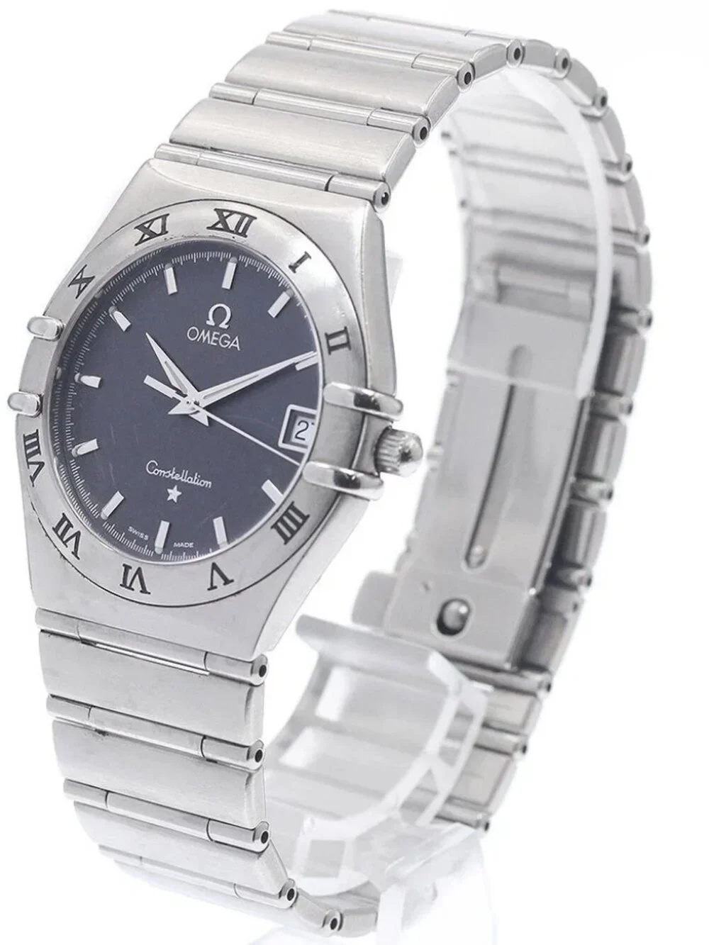 OMEGA Constellation 1512.40 Date gray Dial Quartz Men's Watch_922146